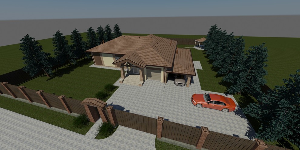 жилой дом общий вид