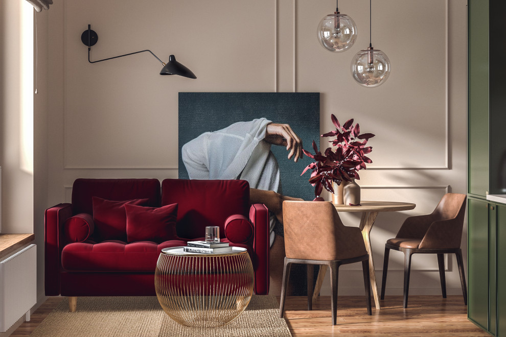 Обложка проекта: Брусничный пирог на 38 м2