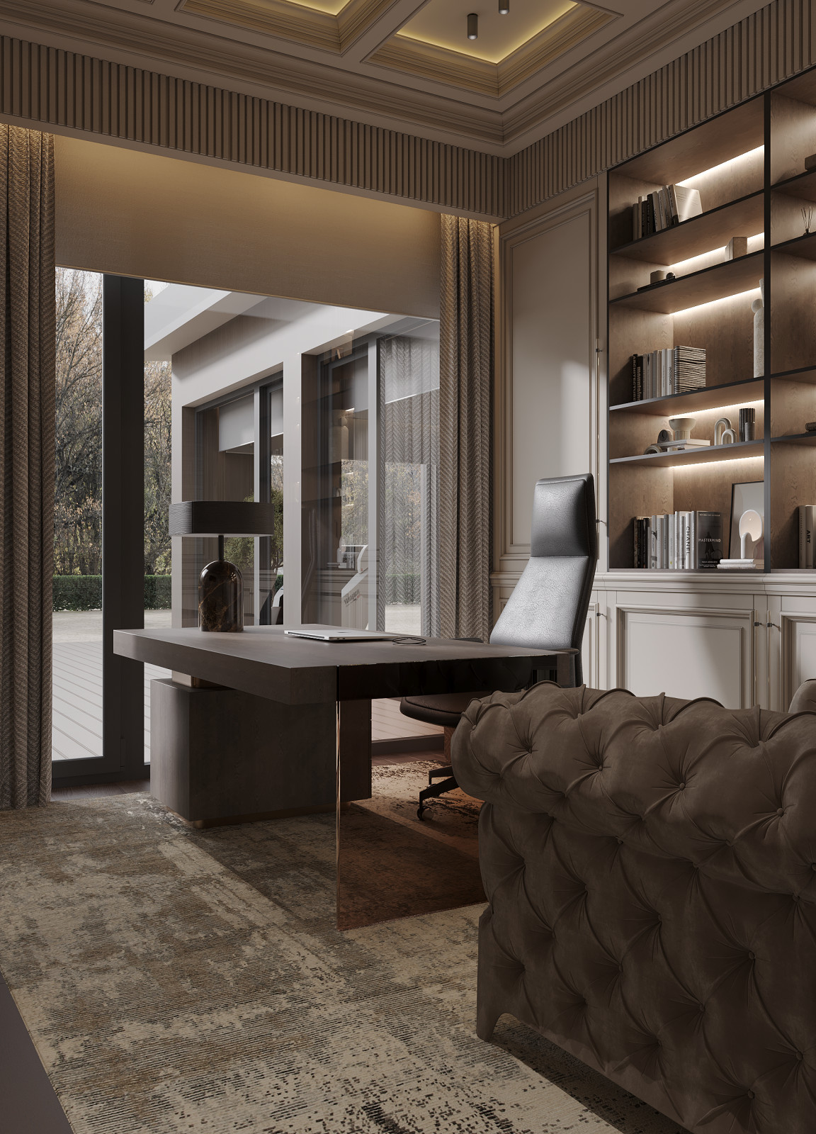 Интерьер дома, 9 просека, 240м2