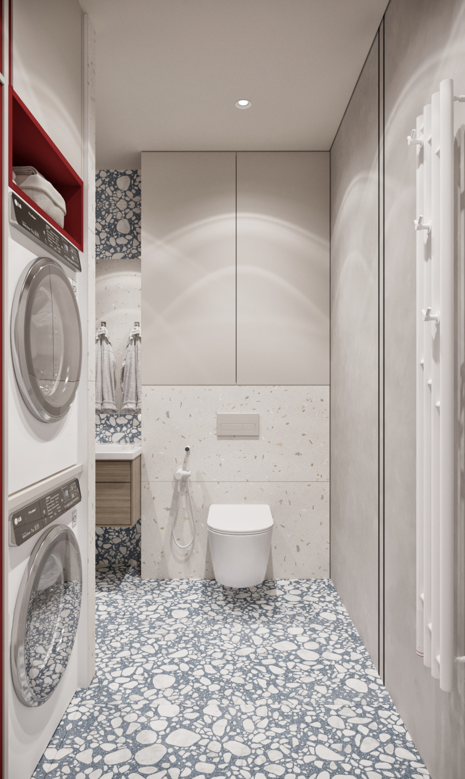 Проект двухкомнатной квартиры 72 м²