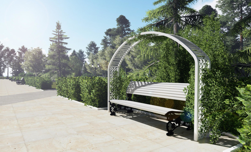 Проект городского сквера в г. Когалым, ХМАО