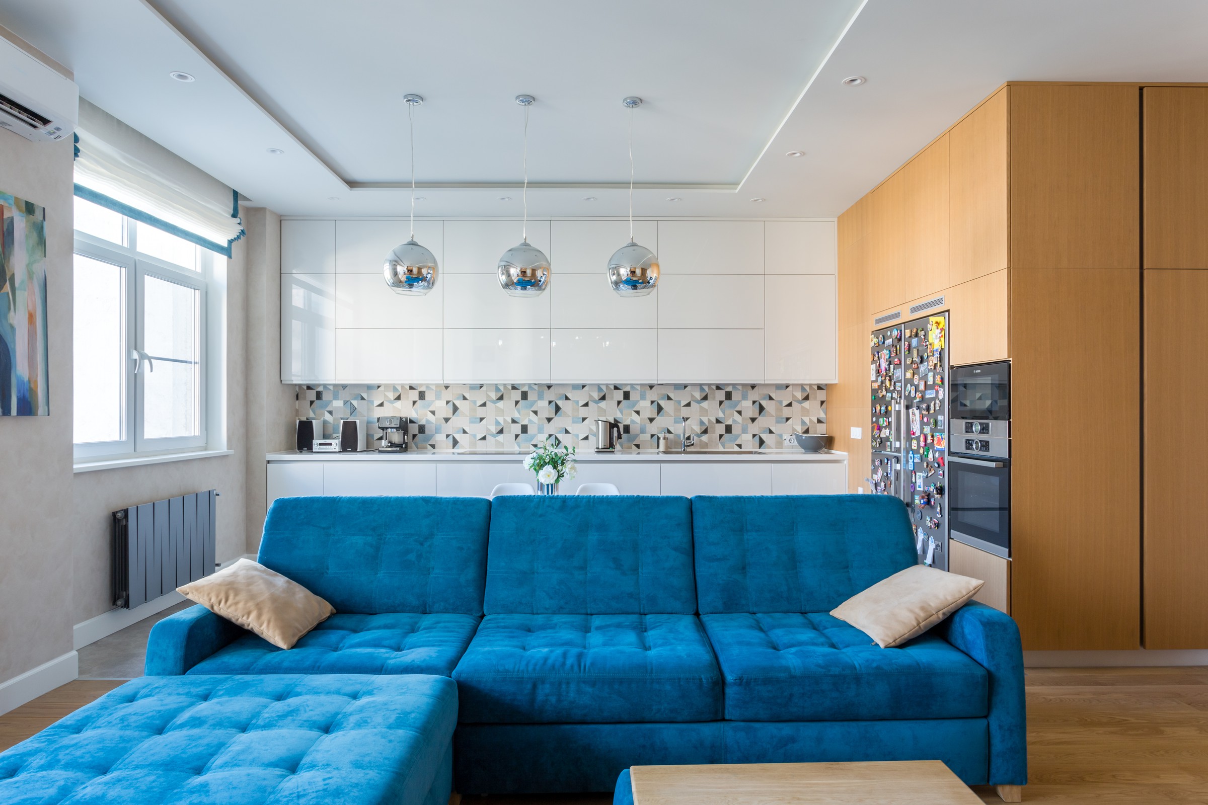 Ходынское Поле - Фото. 150 кв.м. Современный стиль. Реализованный проект.