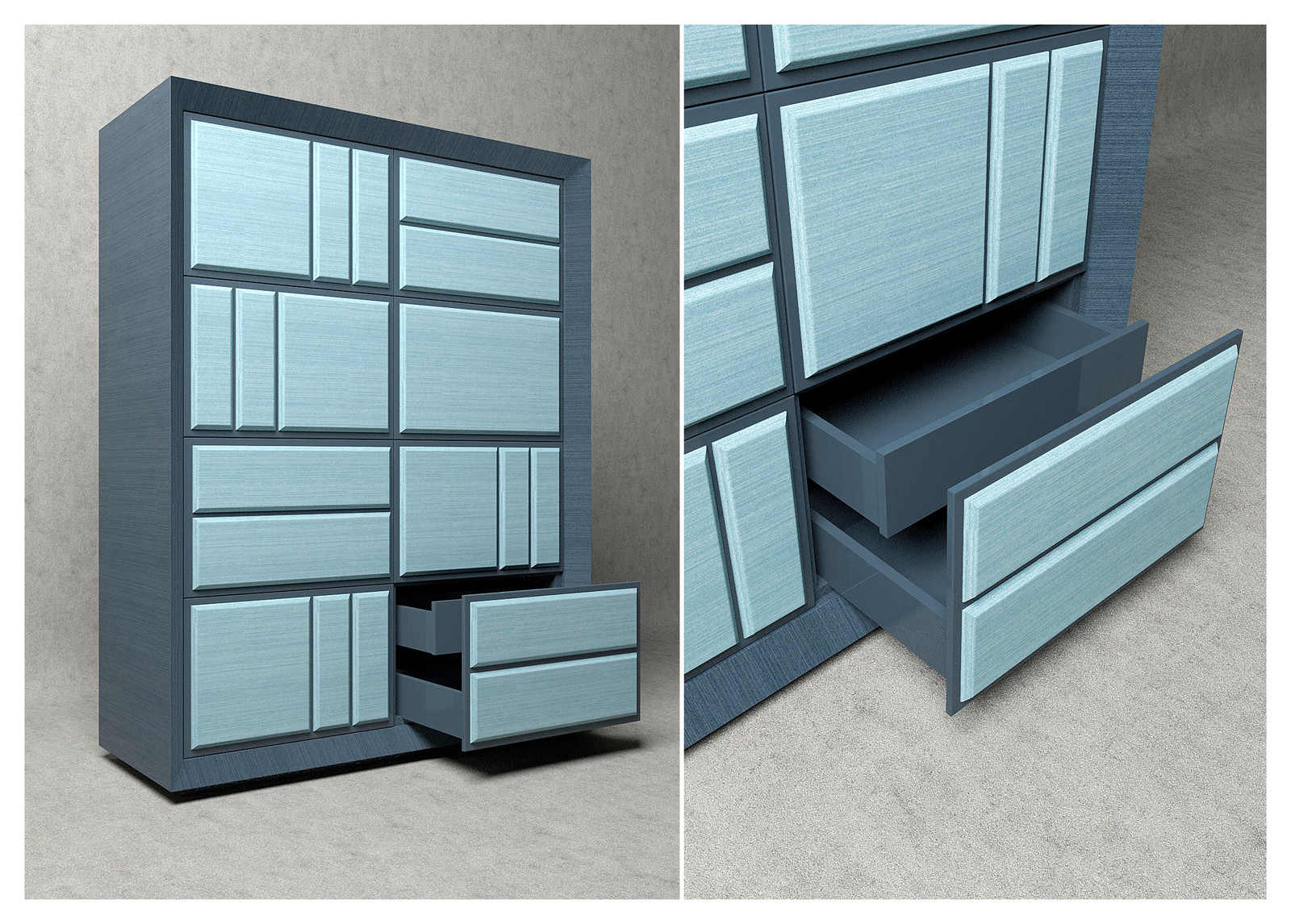 Визуализация мебели для компании "Оптима-Про". г. Москва