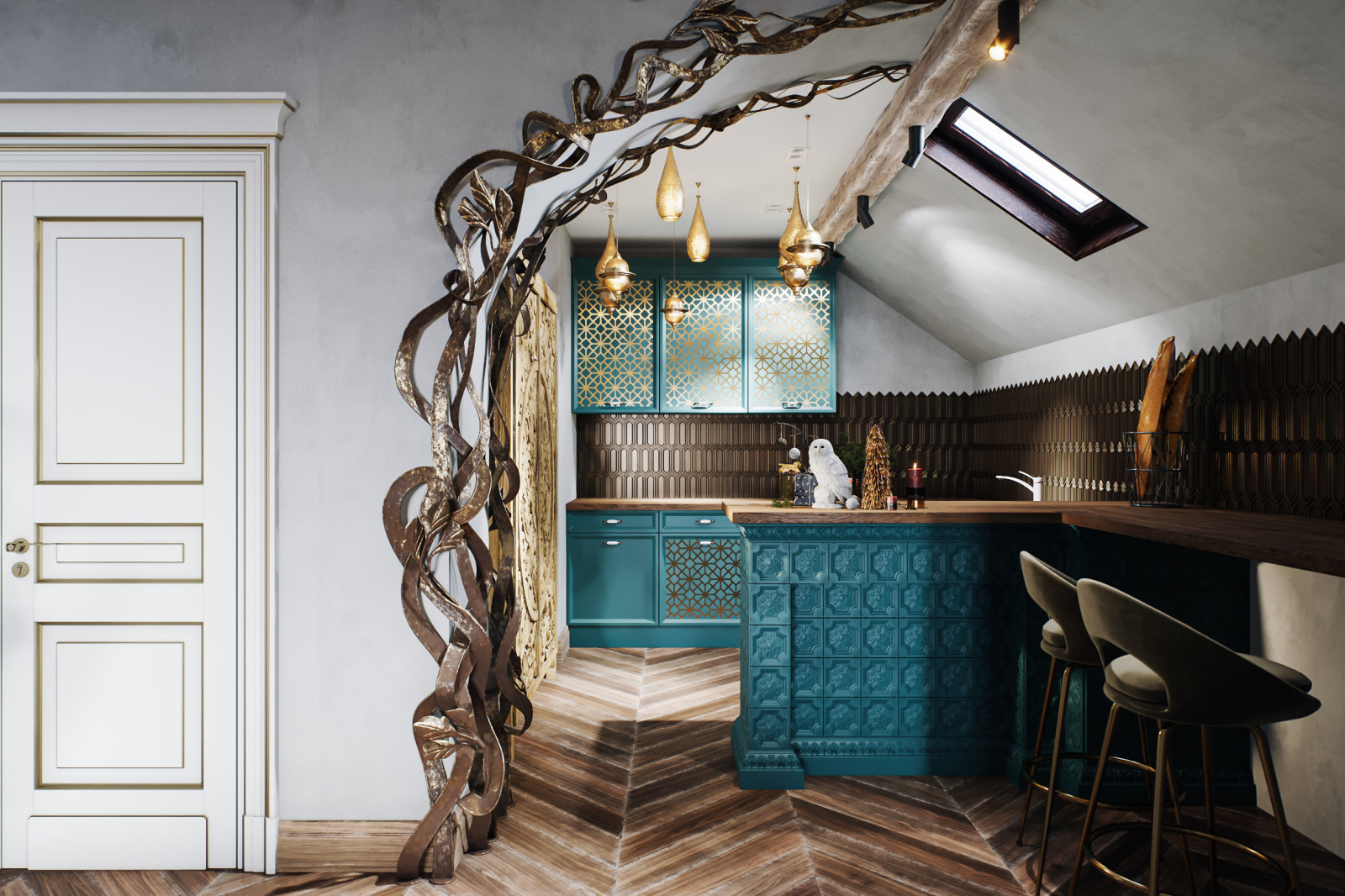 Кухня - 3 этаж