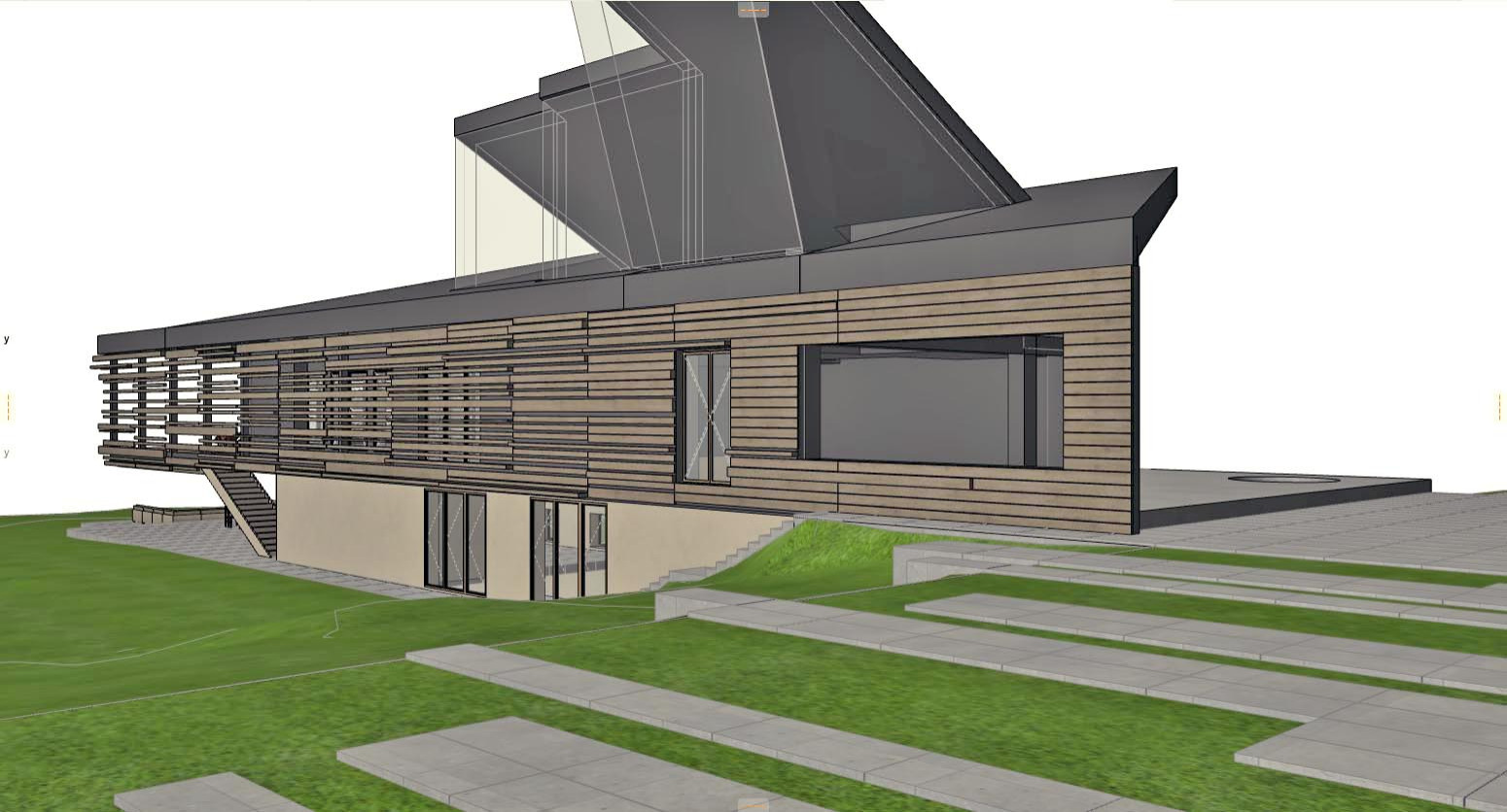 Обложка проекта: Дом в современном стиле - Архитектура дома - Проектирование дизайн строительство