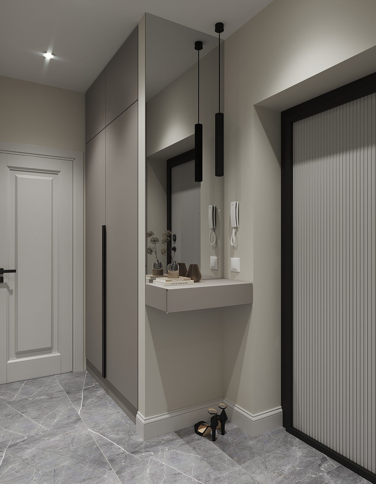 Дизайн-проект 2-комн. квартиры на Сущёвском