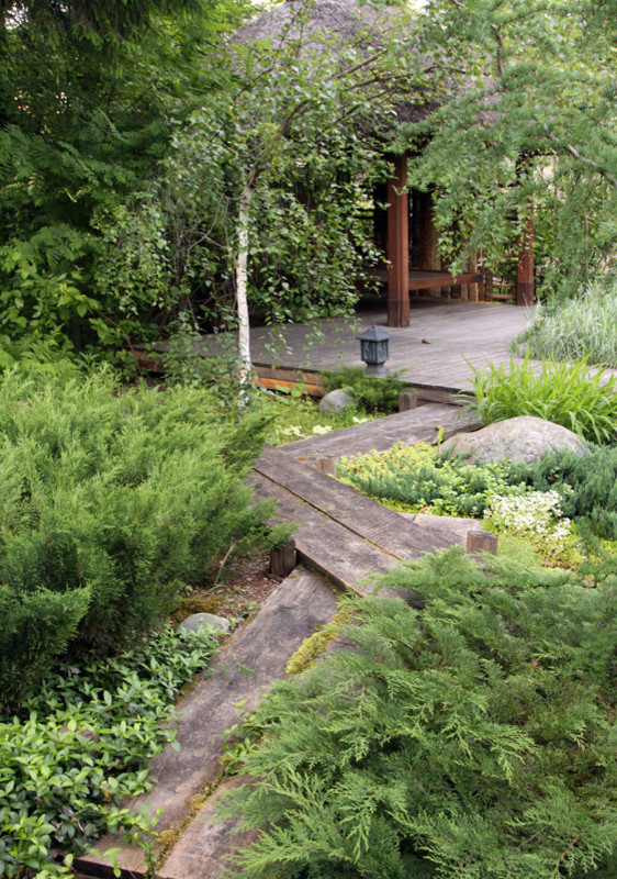 Большой сад для дружной семьи