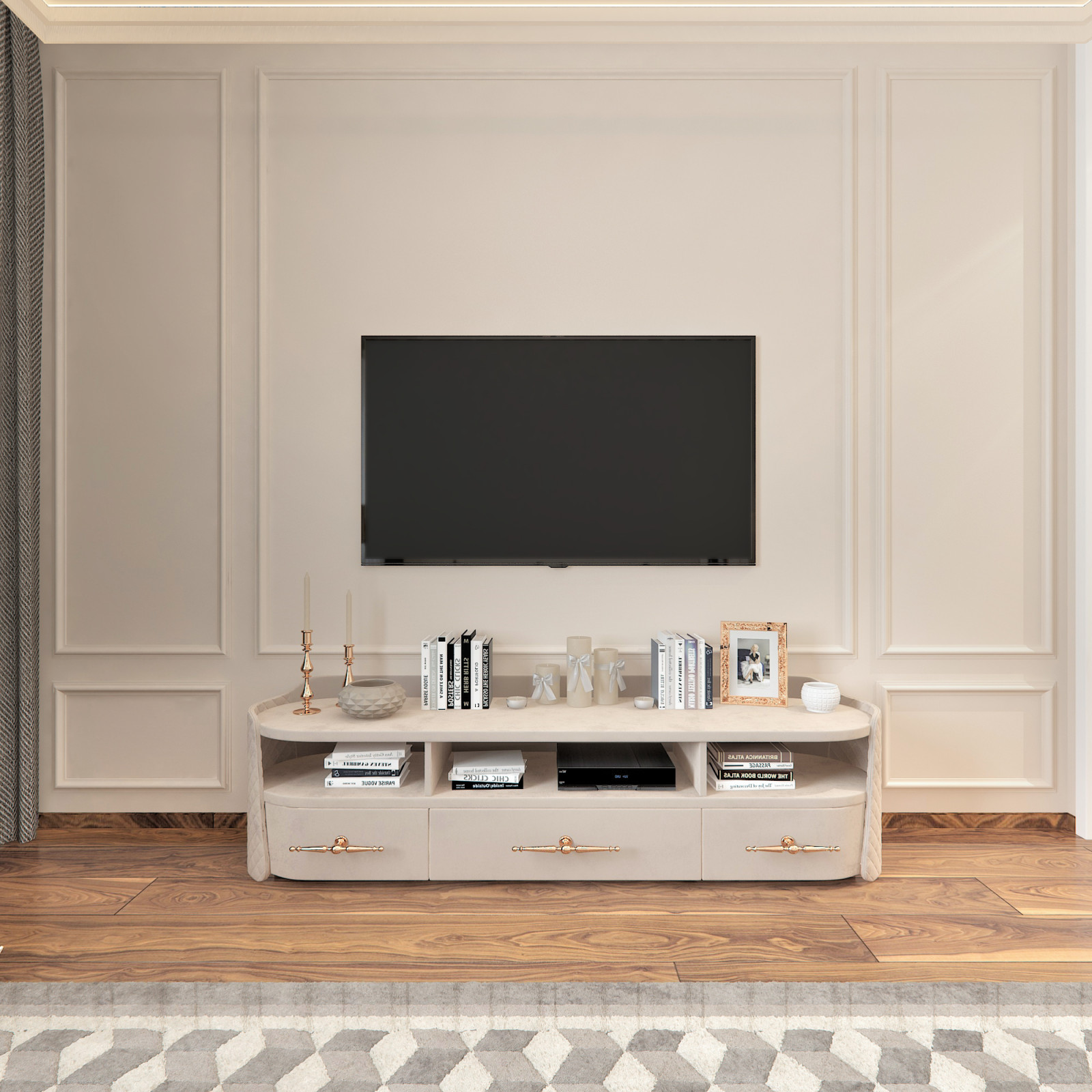 Современный интерьер в смешанном стиле.