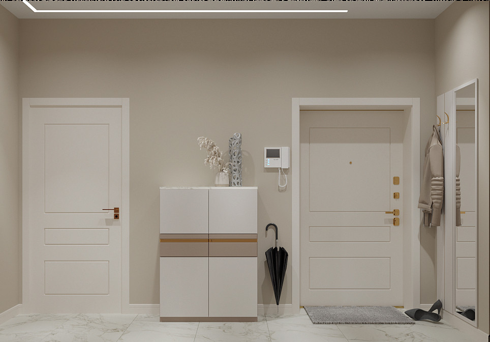 Проект квартиры, 86 м2