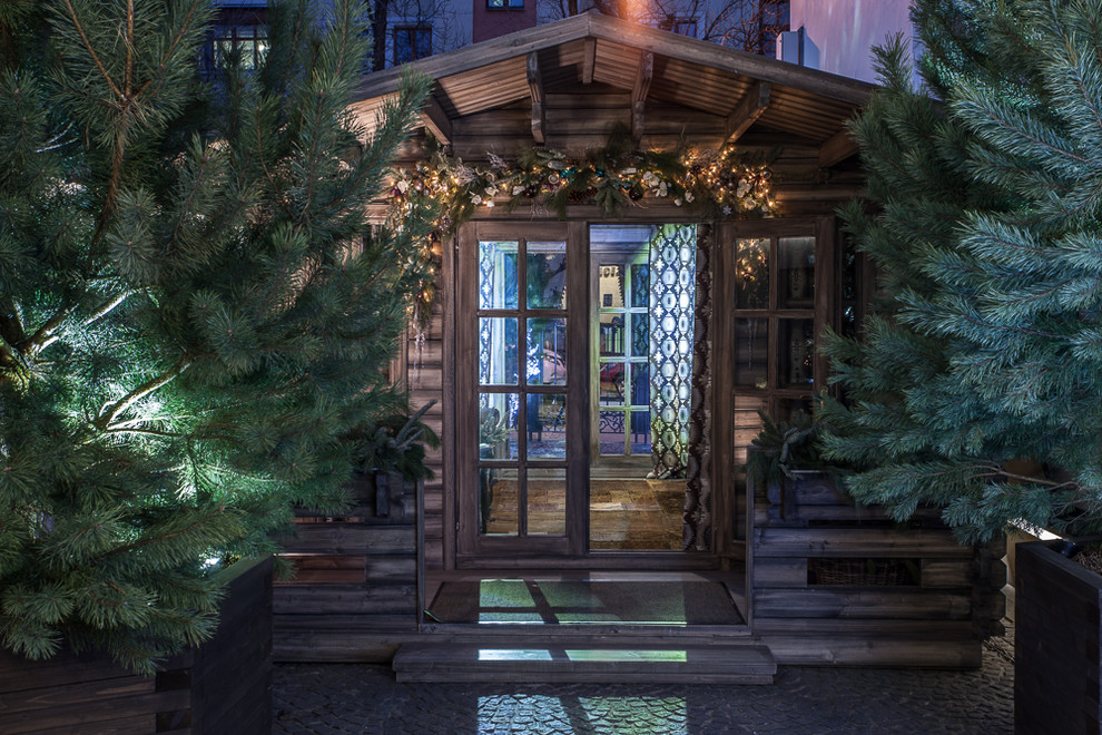 Обложка проекта: Проект зимнего шале в центре Москвы на Старом Арбате