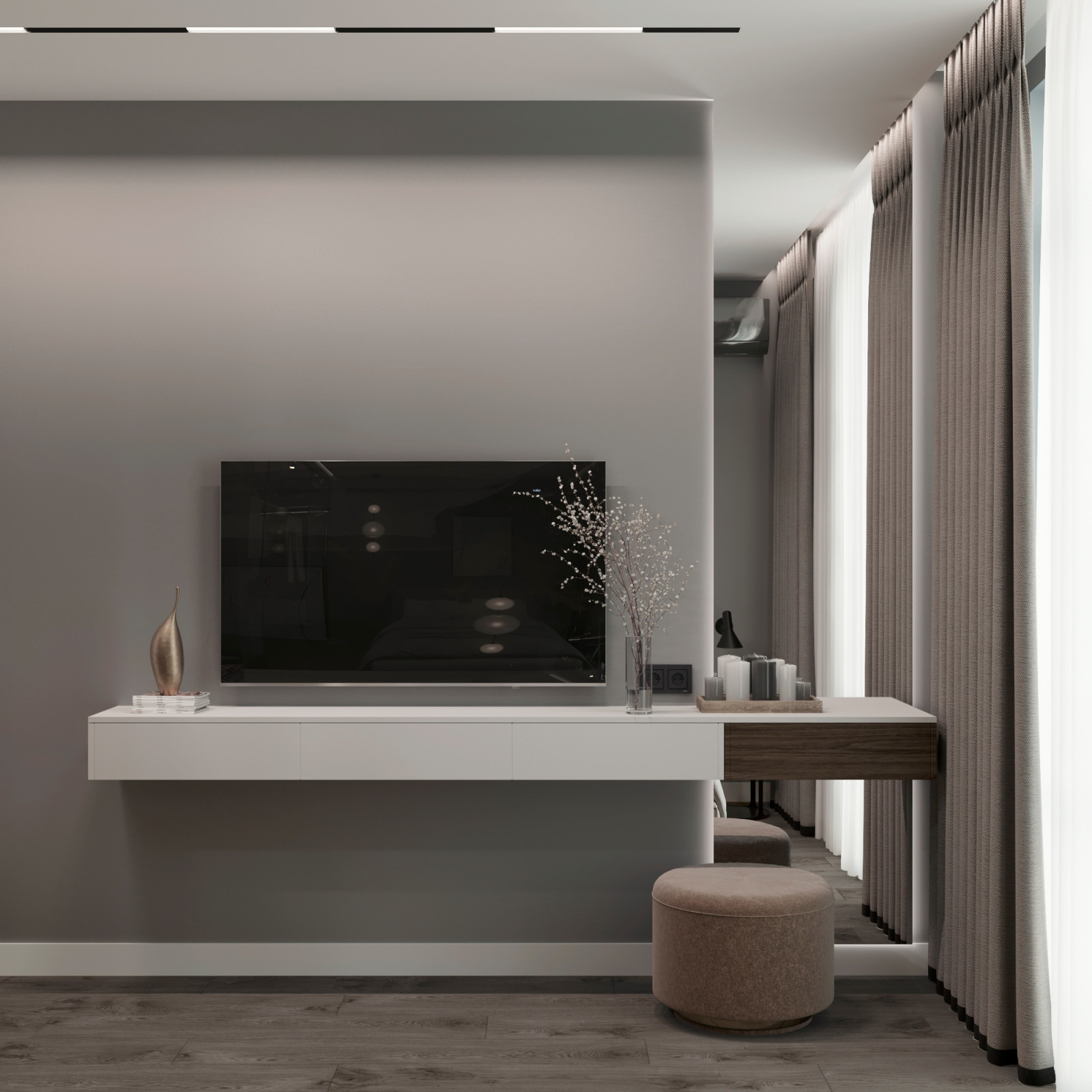 Дизайн проект спальни