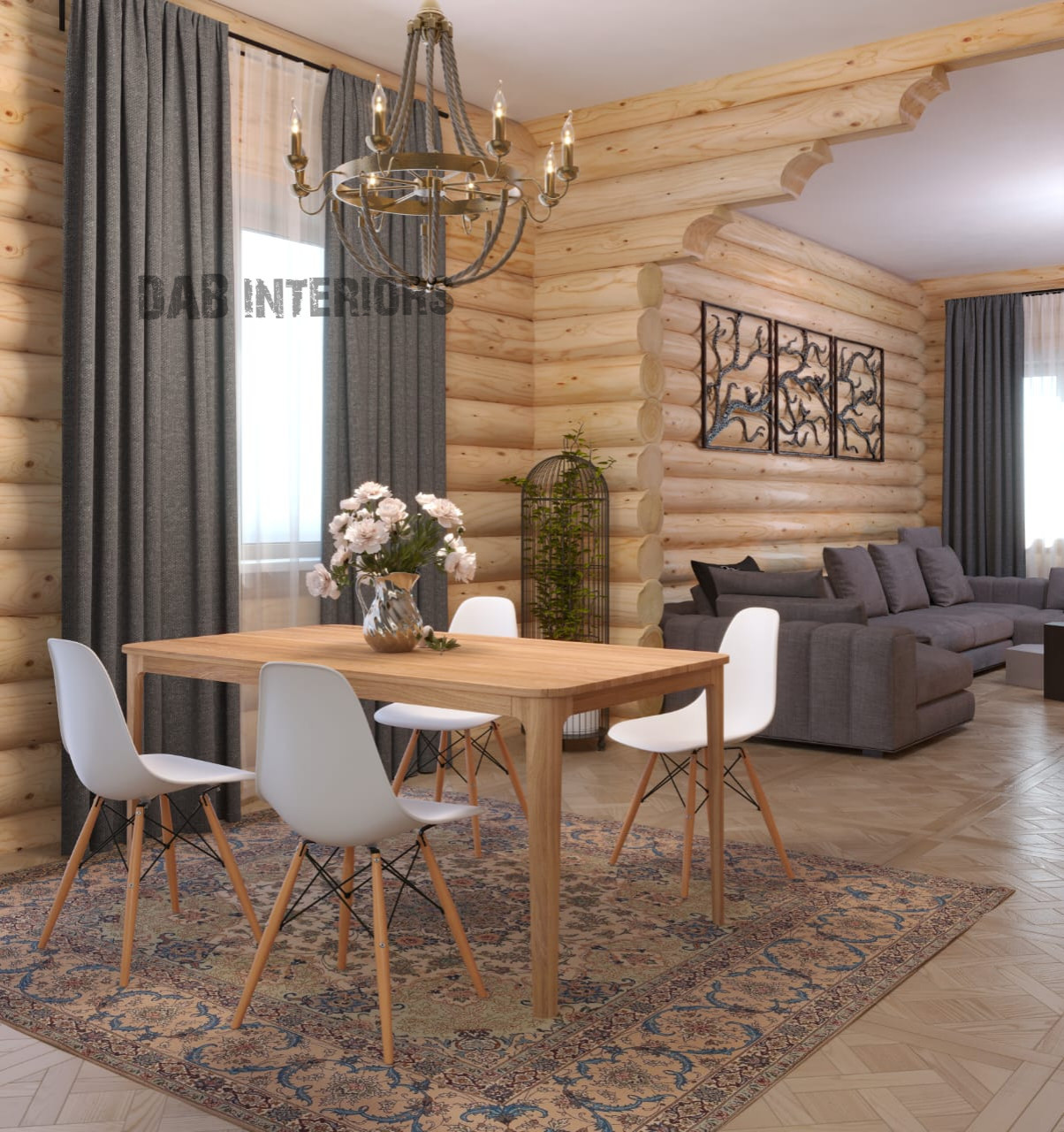 Дизайн-проект загородного дома