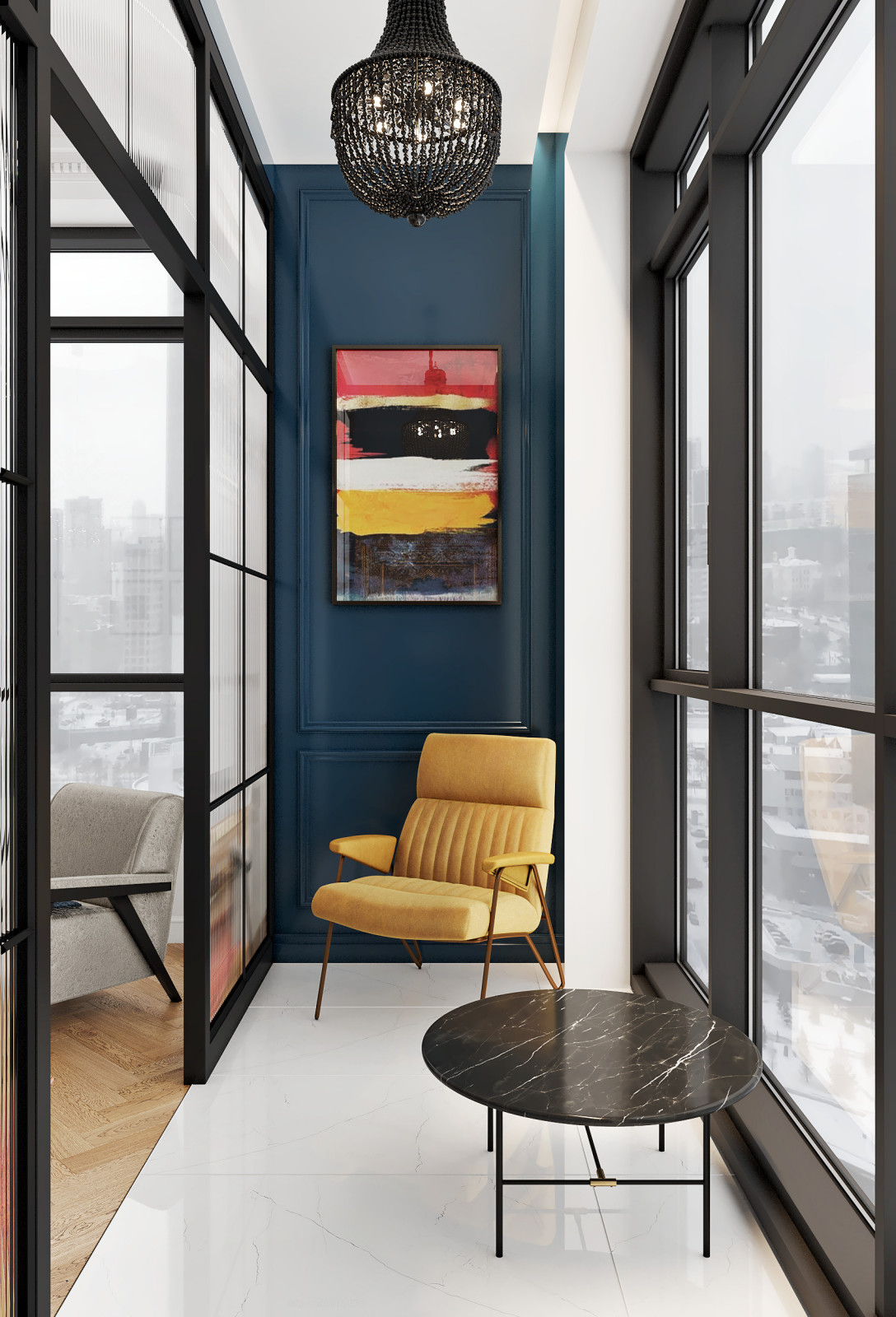 Пентхаус в ЖК «Макаровский».