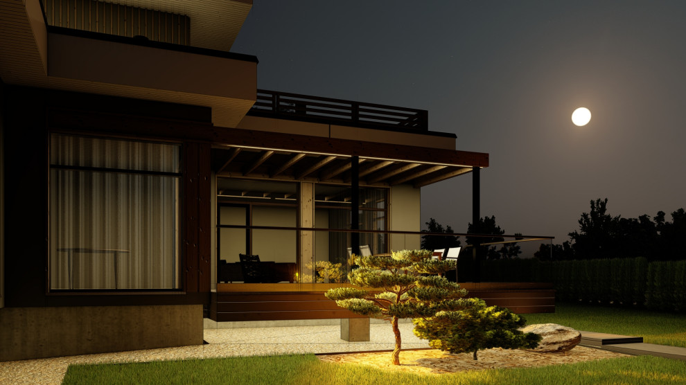 Реконструкция каркасного дома в г. Казань