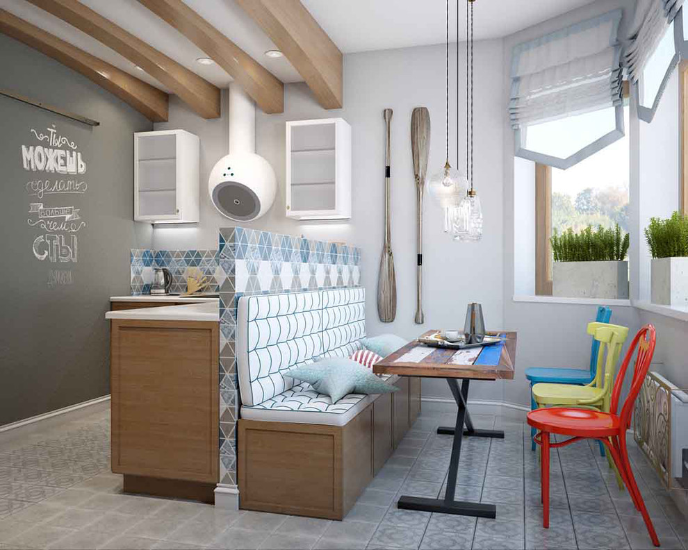 Морская кухня в панельном доме