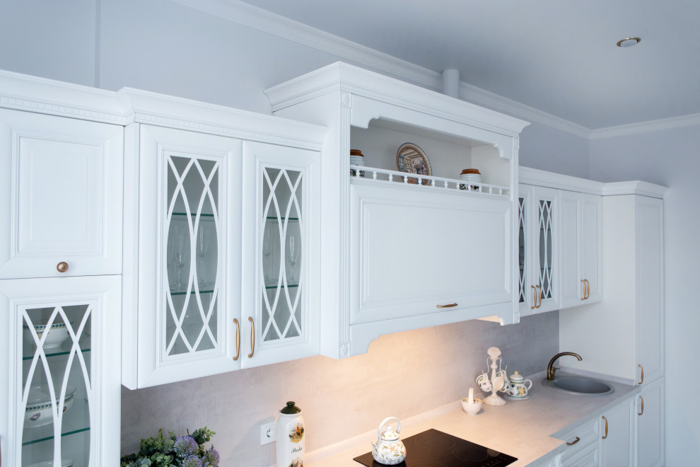 Классическая кухня из массива бука