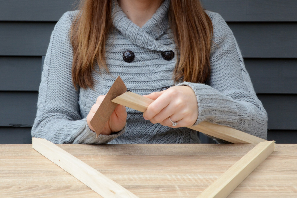 Своими руками: Настольная ёлка из подручных материалов