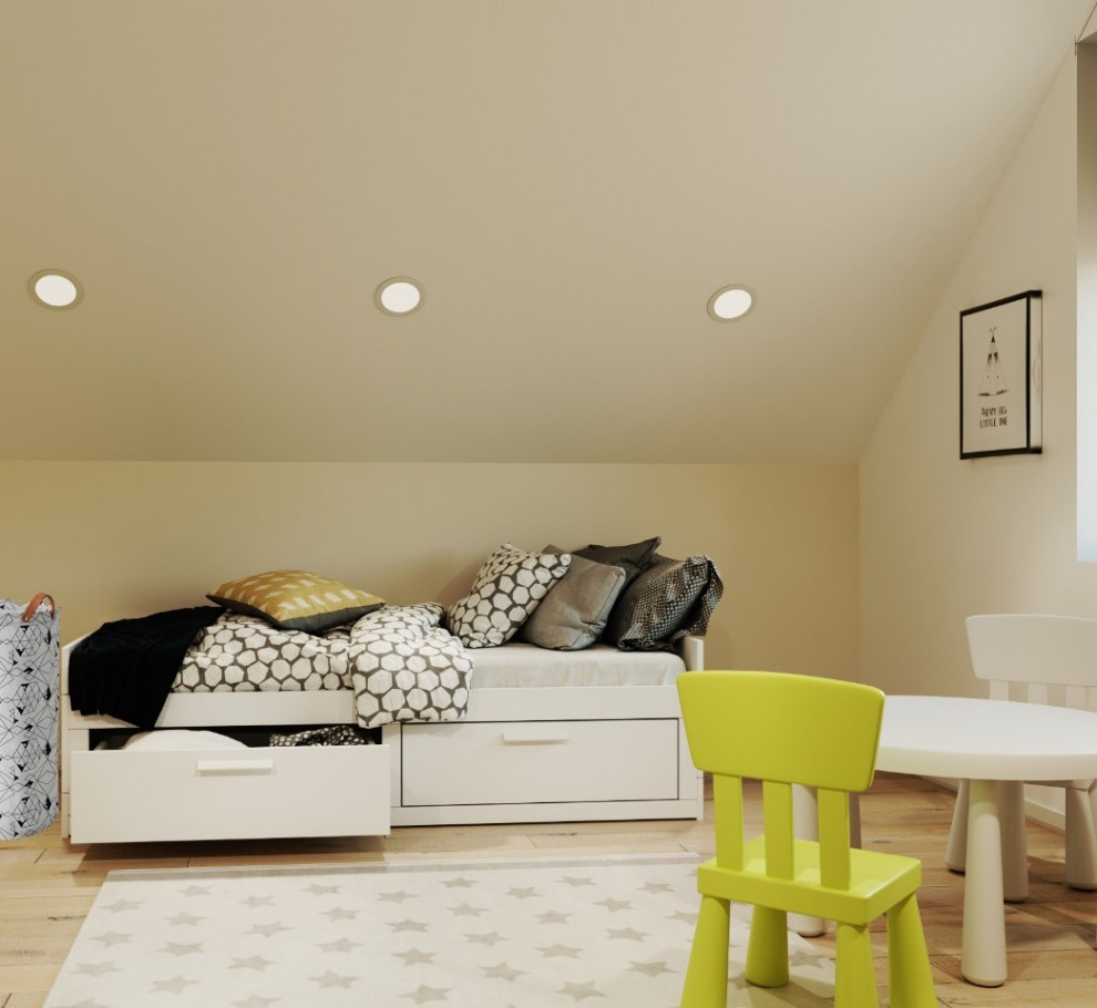 Коттедж 120 м2 в скандинавском стиле