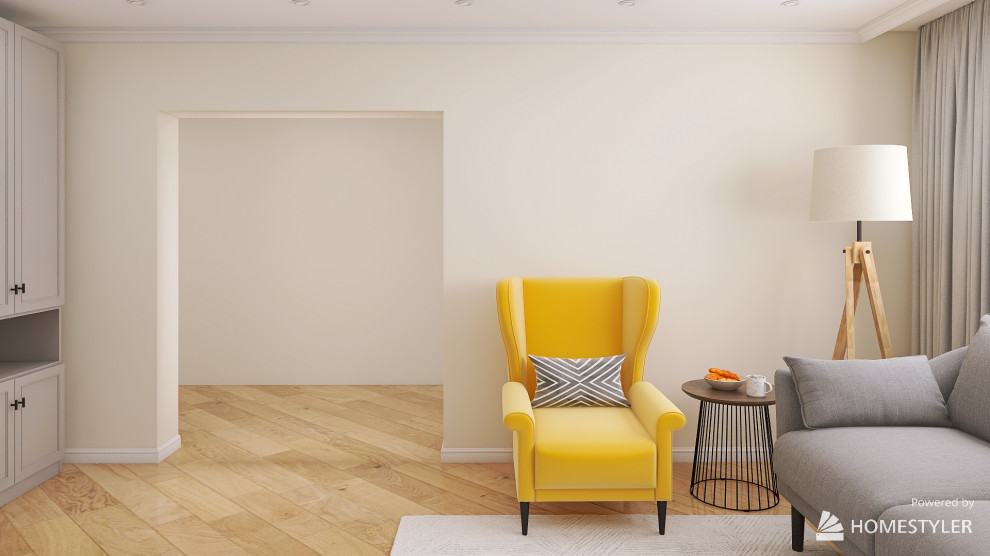 Обложка проекта: гостиная в современном стиле