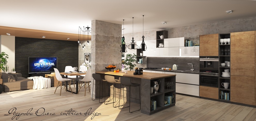 Обложка проекта: Загородный лофт