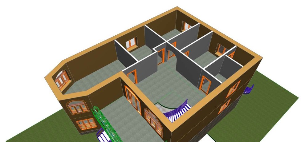 Обложка проекта: 3D по наброскам заказчика