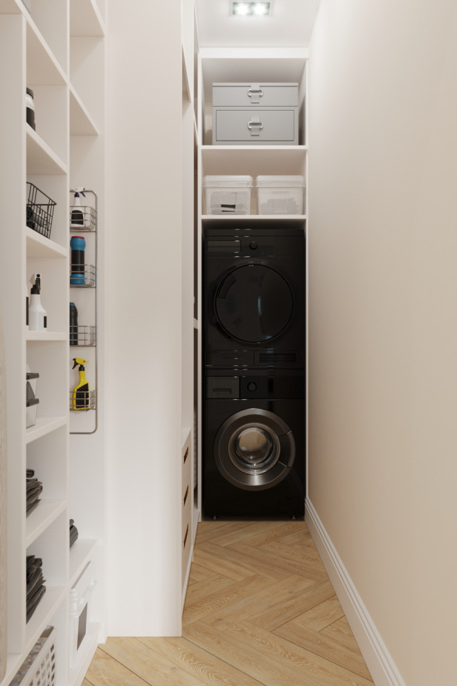 Яркий интерьер квартиры в стиле сканди