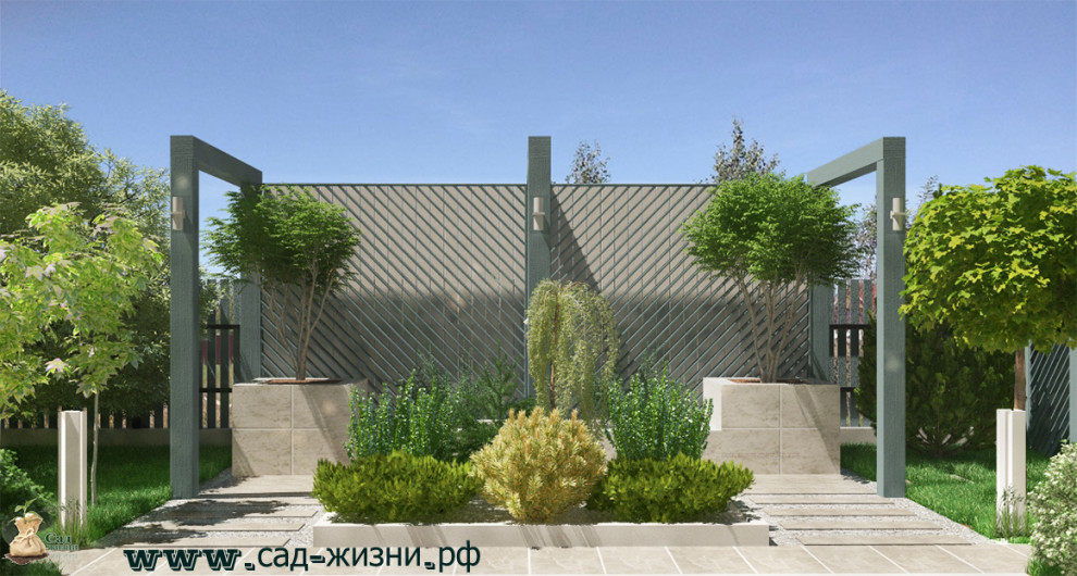 Благоустройство частного земельного участка в г. Истре