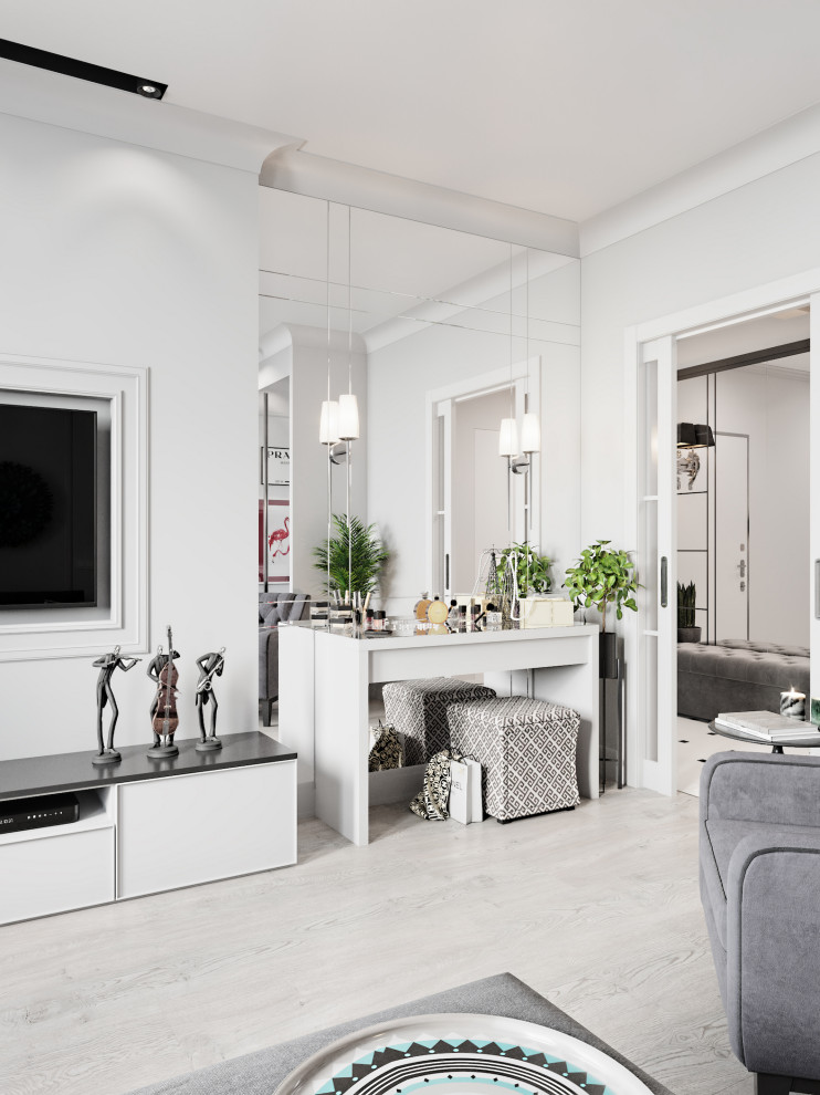 Контрастный белый