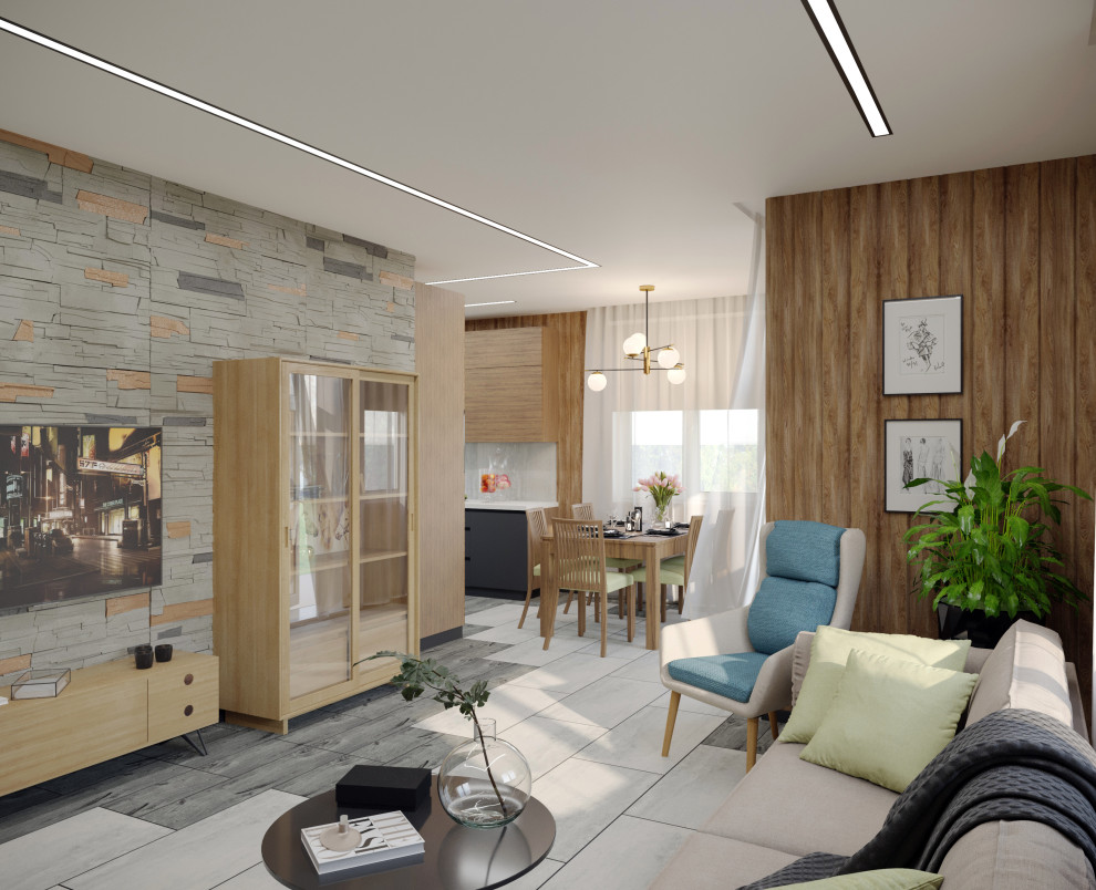 Проект загородного каркасного дома