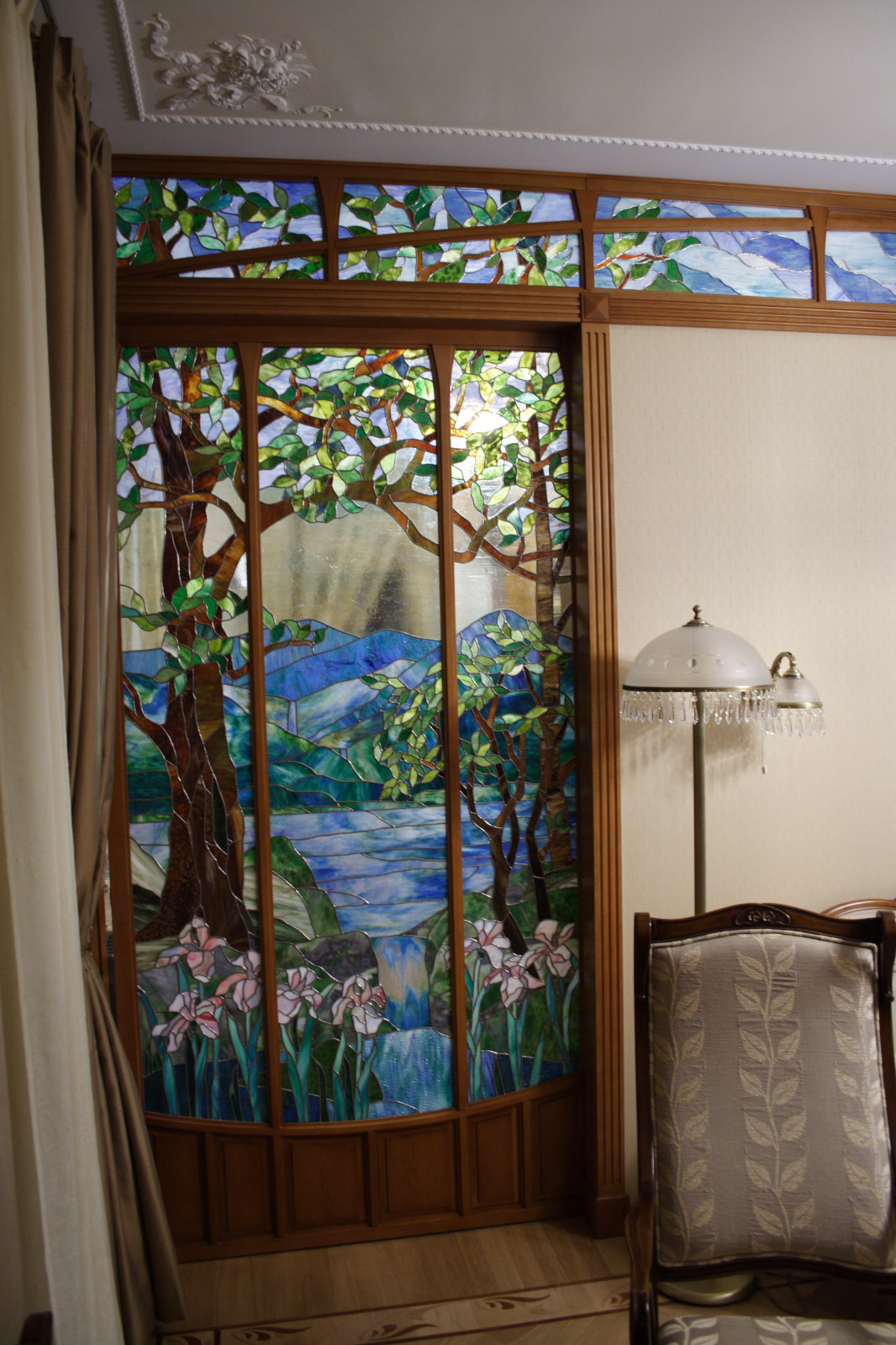 Обложка проекта: Витражи в квартире