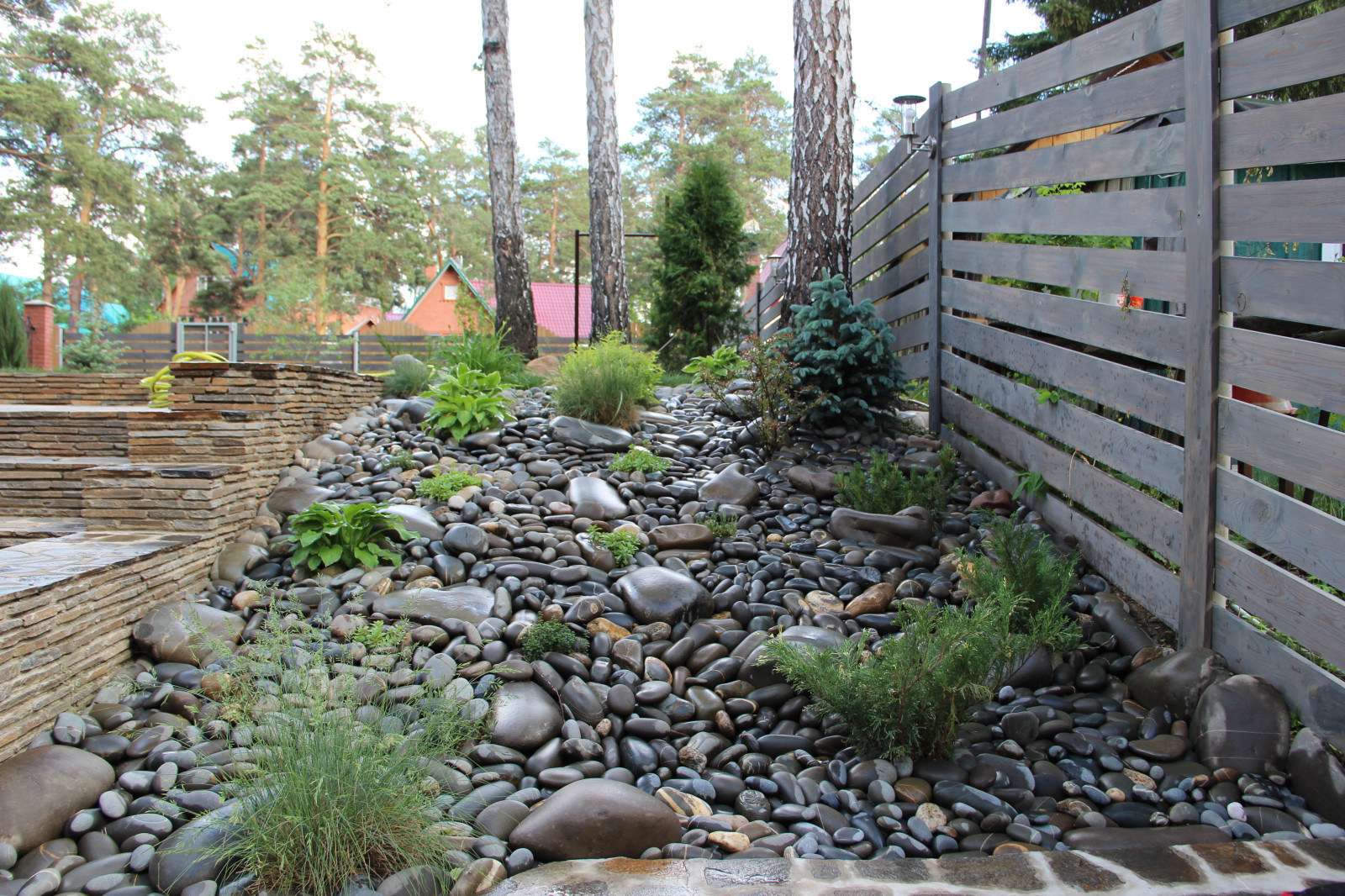 Создание уютного сада в Челябинске от Ландшафт74