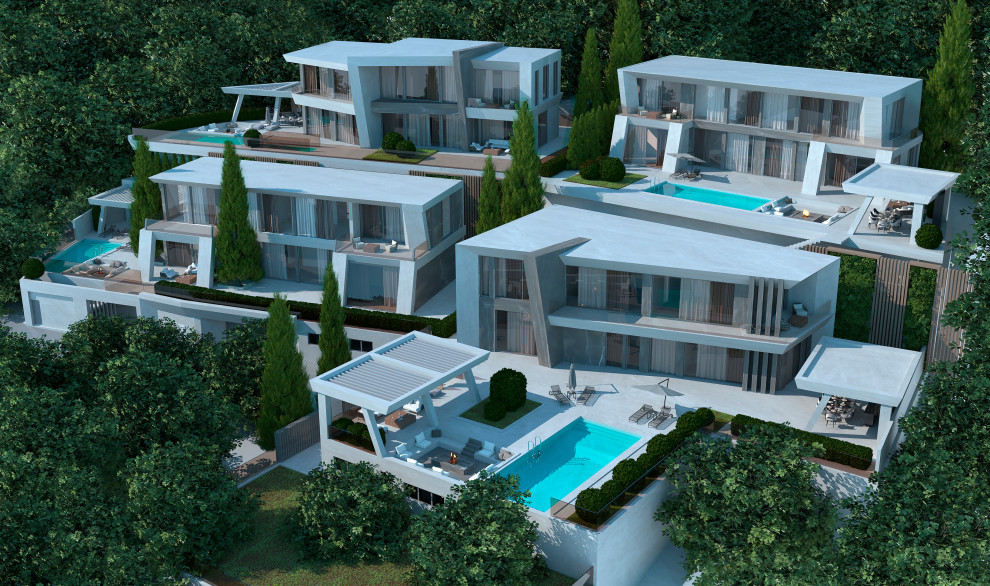 Архитектура современного элитного дом