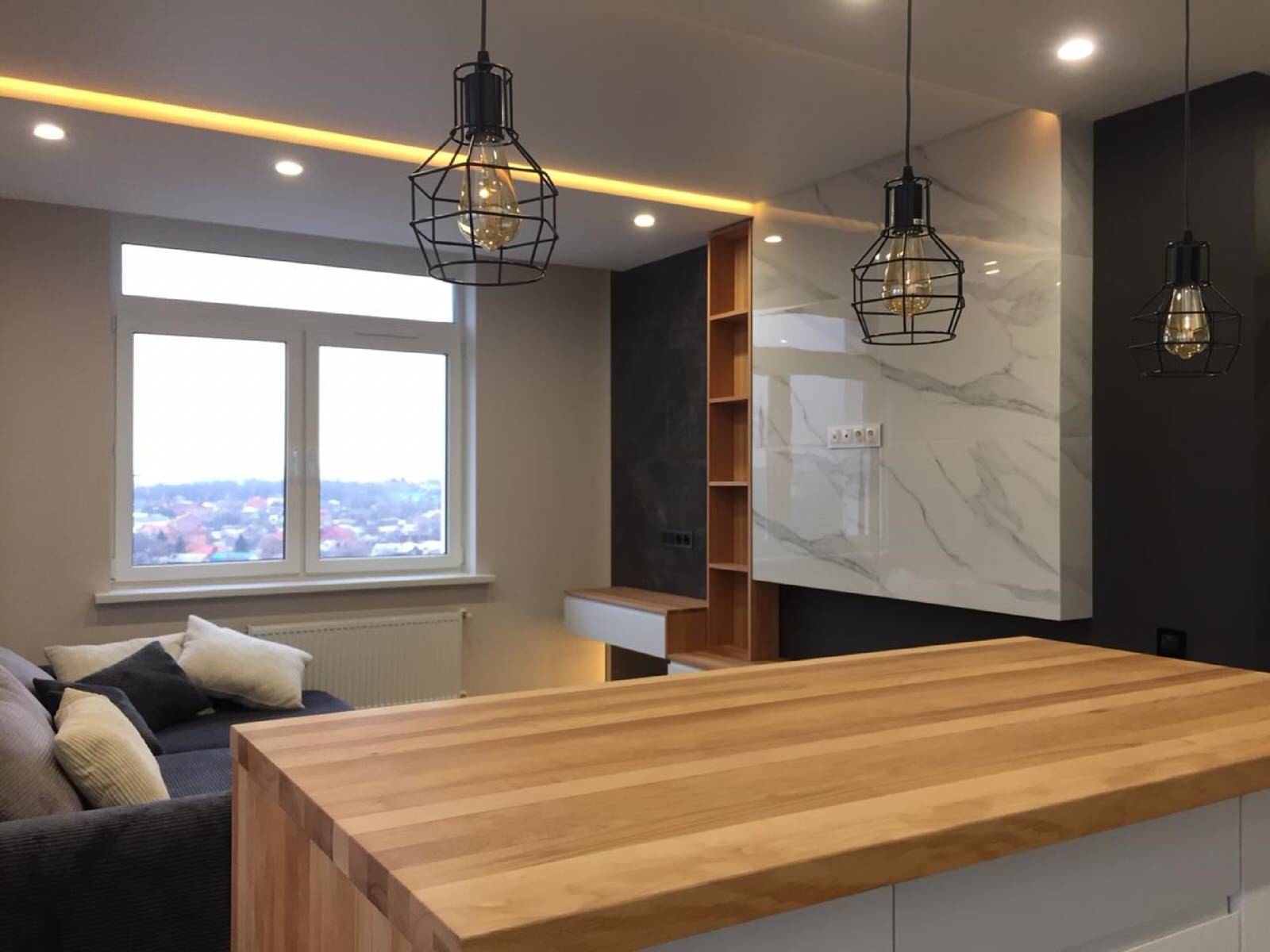 Partially loft.Реализация проекта