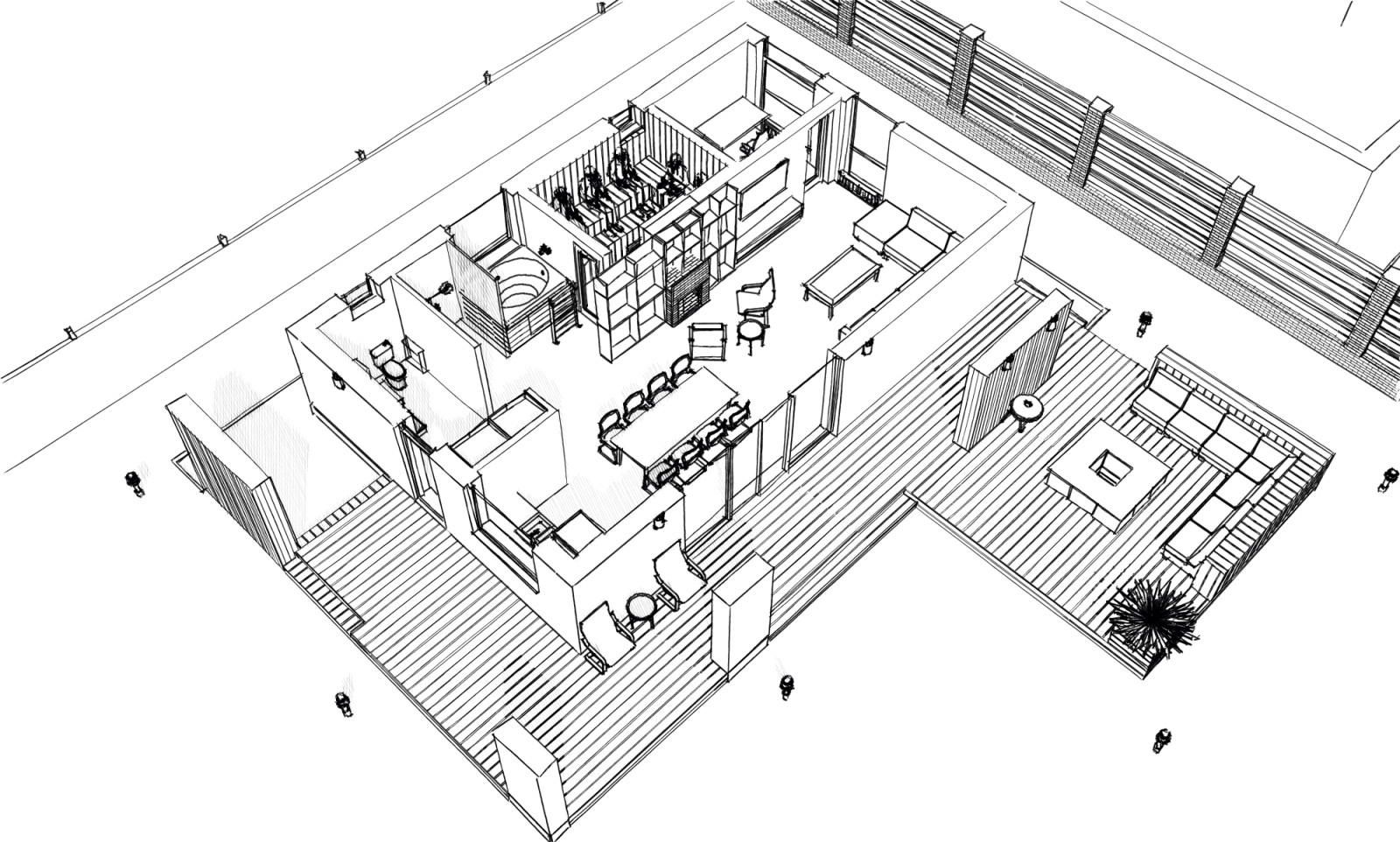 Дизайн-проект экстерьера дома 1