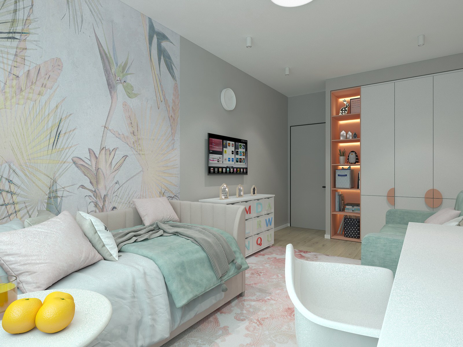 Проект 3-х комнатной квартиры в мкр. Южный