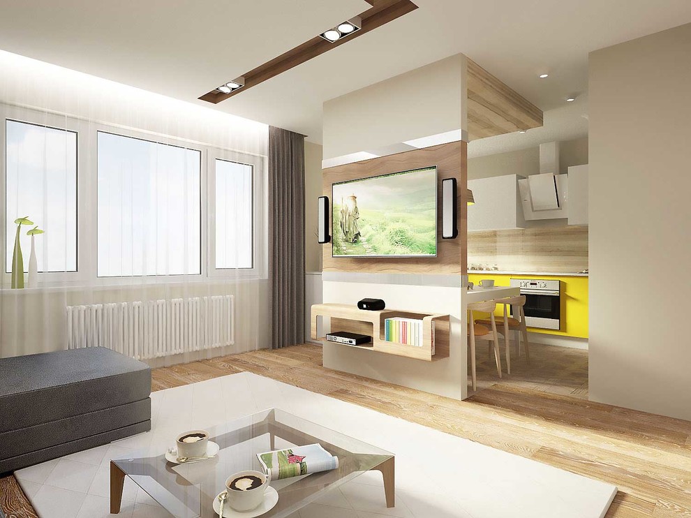 Проект двухуровневой квартиры. Площадь: 146 м2.