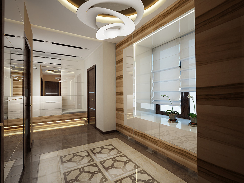 Современный интерьер небольшого коттеджа