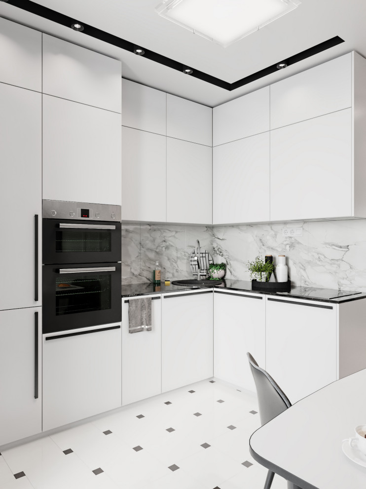 Контрастный белый