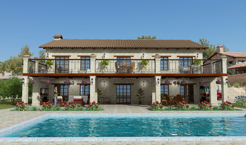 Проект загородного дома 225 кв.м