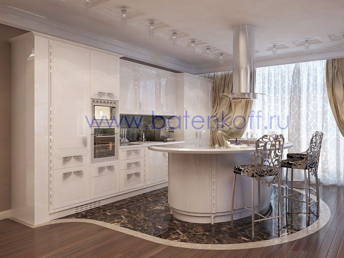 Дизайн проект квартиры в ЖК Адмиральском