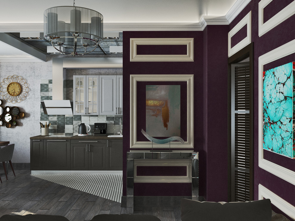 Лофт с нотками классики в ЖК Элегант