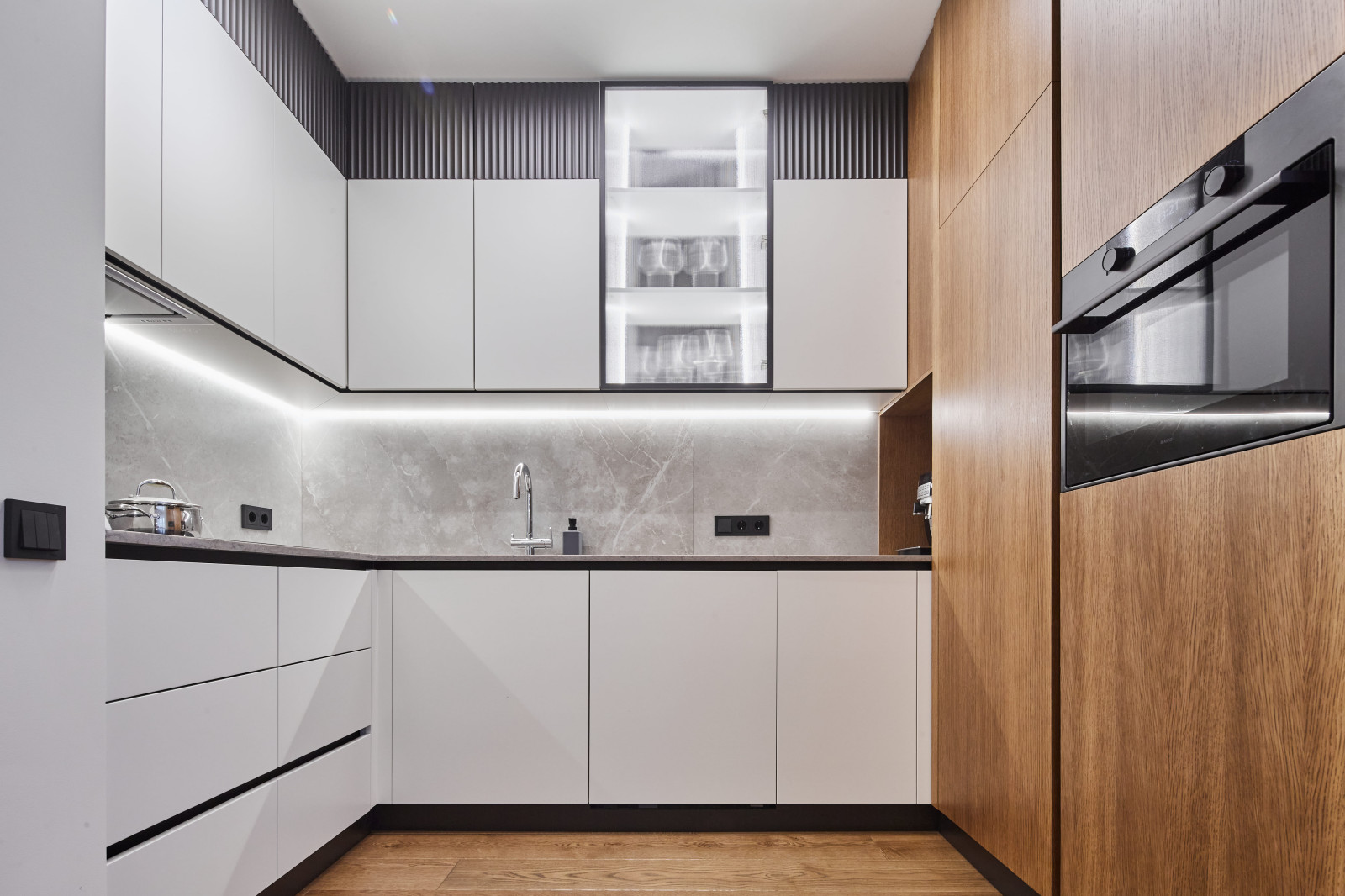 Современный дизайн трехкомнатной квартиры 112 кв. м.