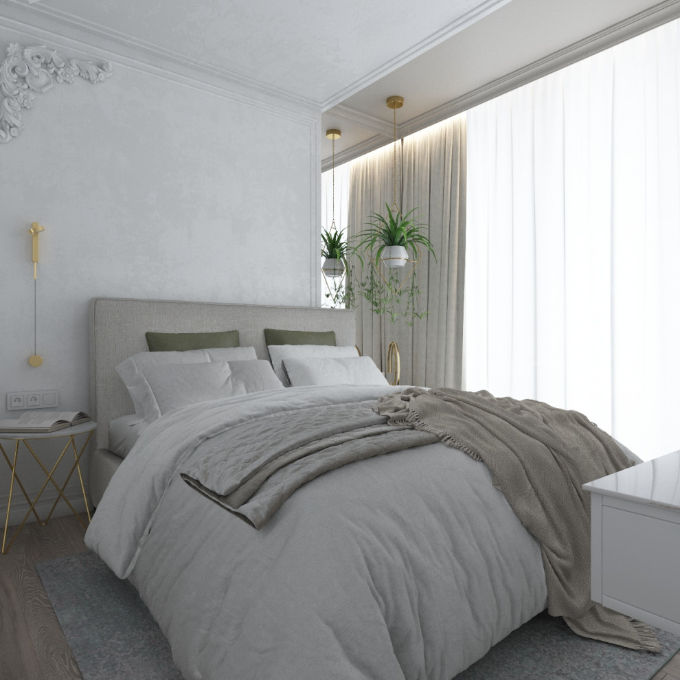 Спальня в стиле неоклассика