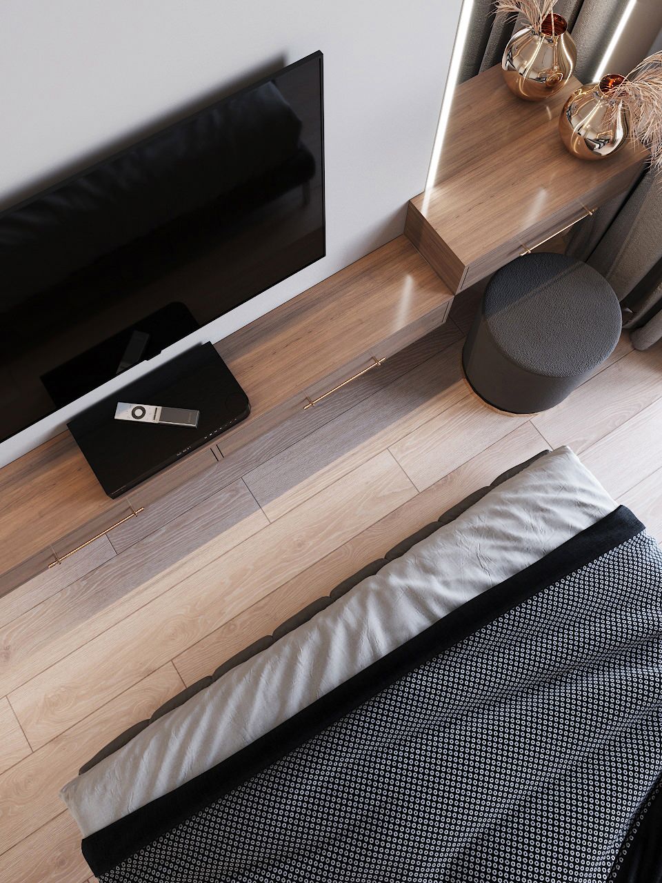 Проект спальни в Архангельске