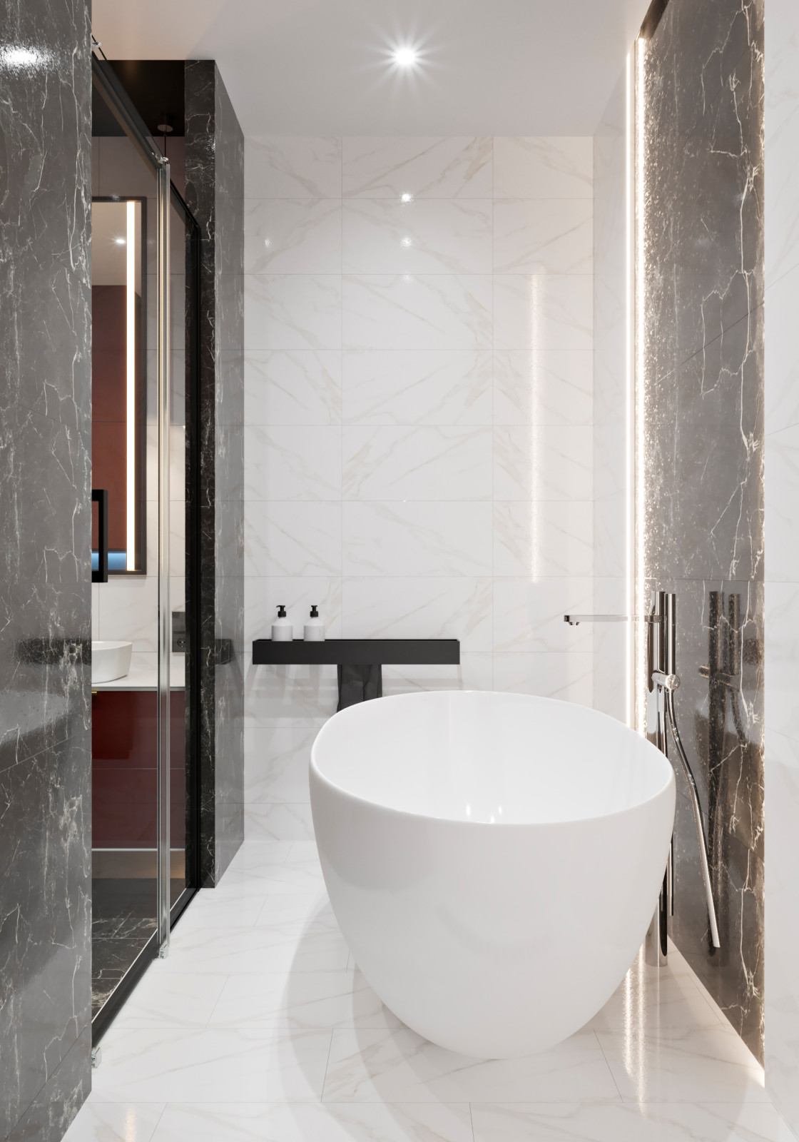 Ванная комната в современном стиле