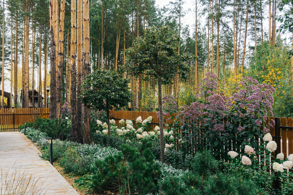 Сад в скандинавском стиле