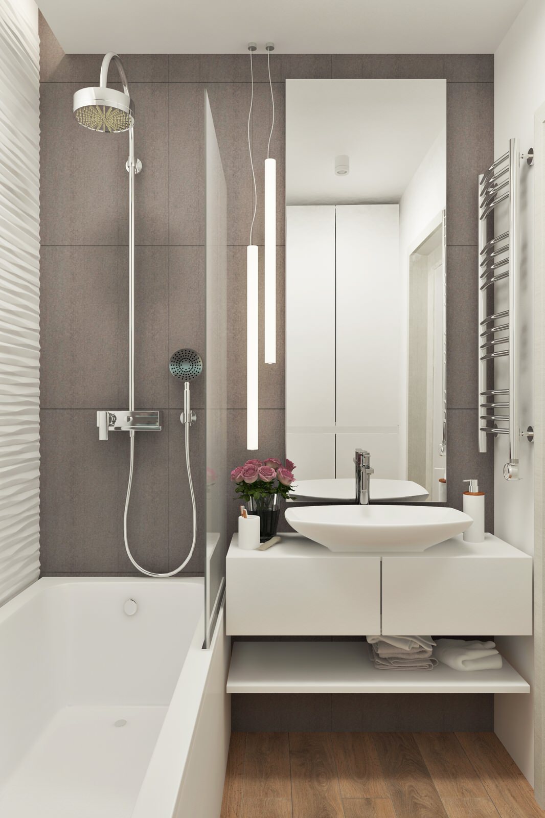 Минималистичная квартира в Подмосковье, г. Видное.