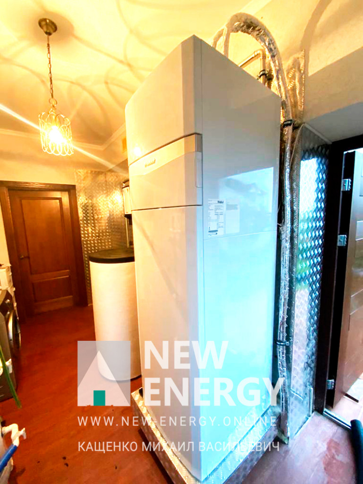 Реконструкция системы отопления и кондиционирования на базе теплового насоса