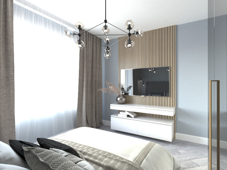 Проект 2-х комнатной квартиры ЖК Комфорт Парк