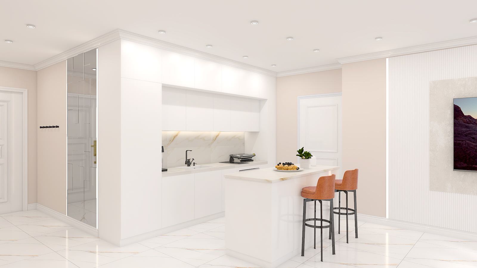 Проект 3-х комнатной квартиры